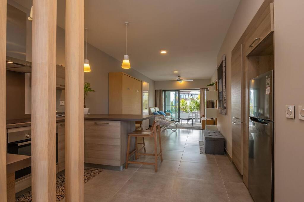 Wonderful Mont Choisy Flat, Huge Lagoon Pool Exterior photo